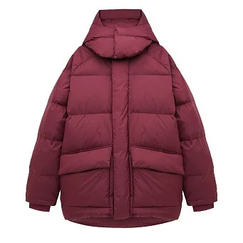 Короткая куртка женская SHU бордовая