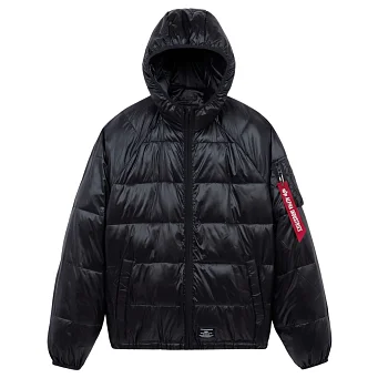 Мужская куртка Alpha Industries Laughlin Ultralight Hooded Puffer Black